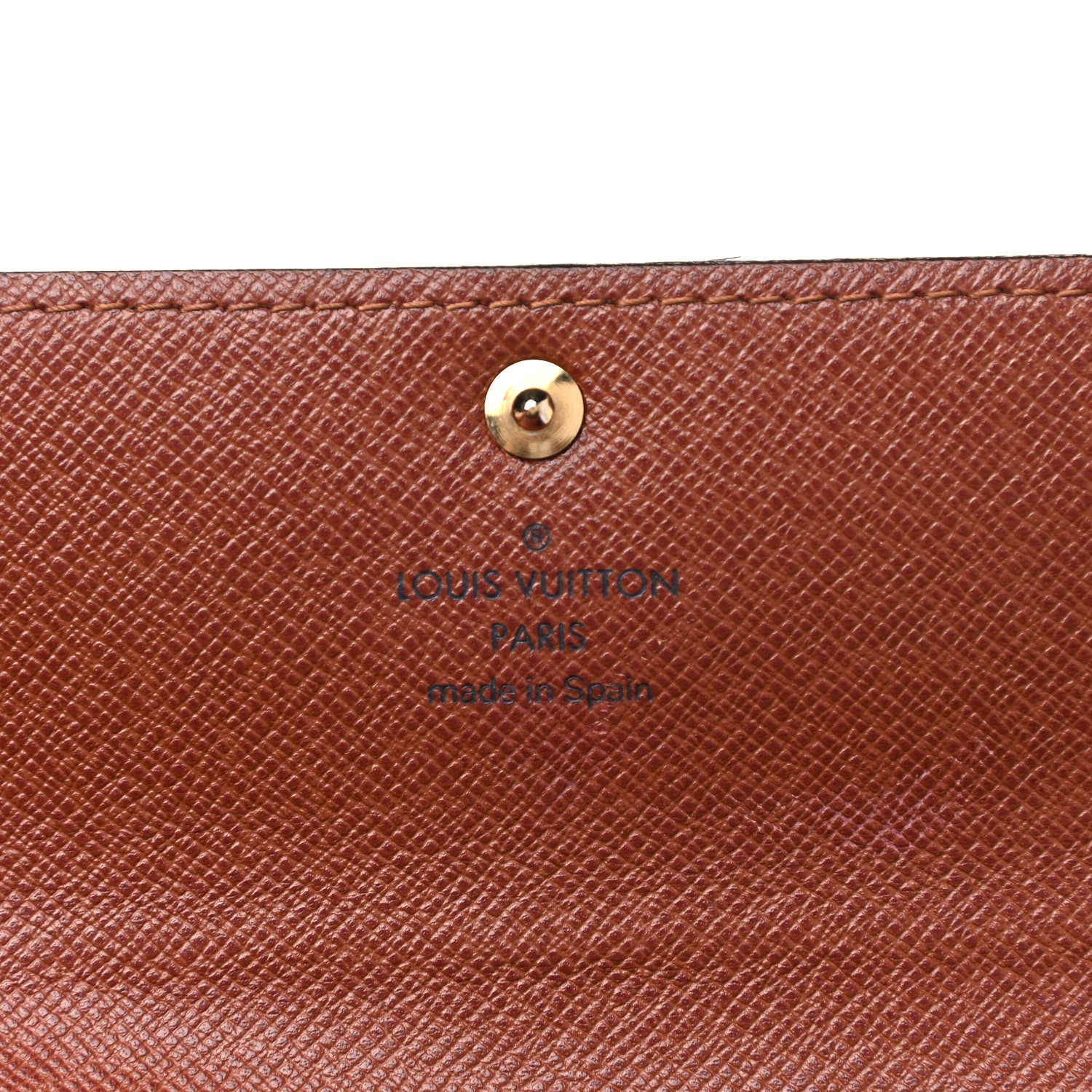 Louis Vuitton Monogram Porte-Monnaie Tresor Wallet 6 of 10