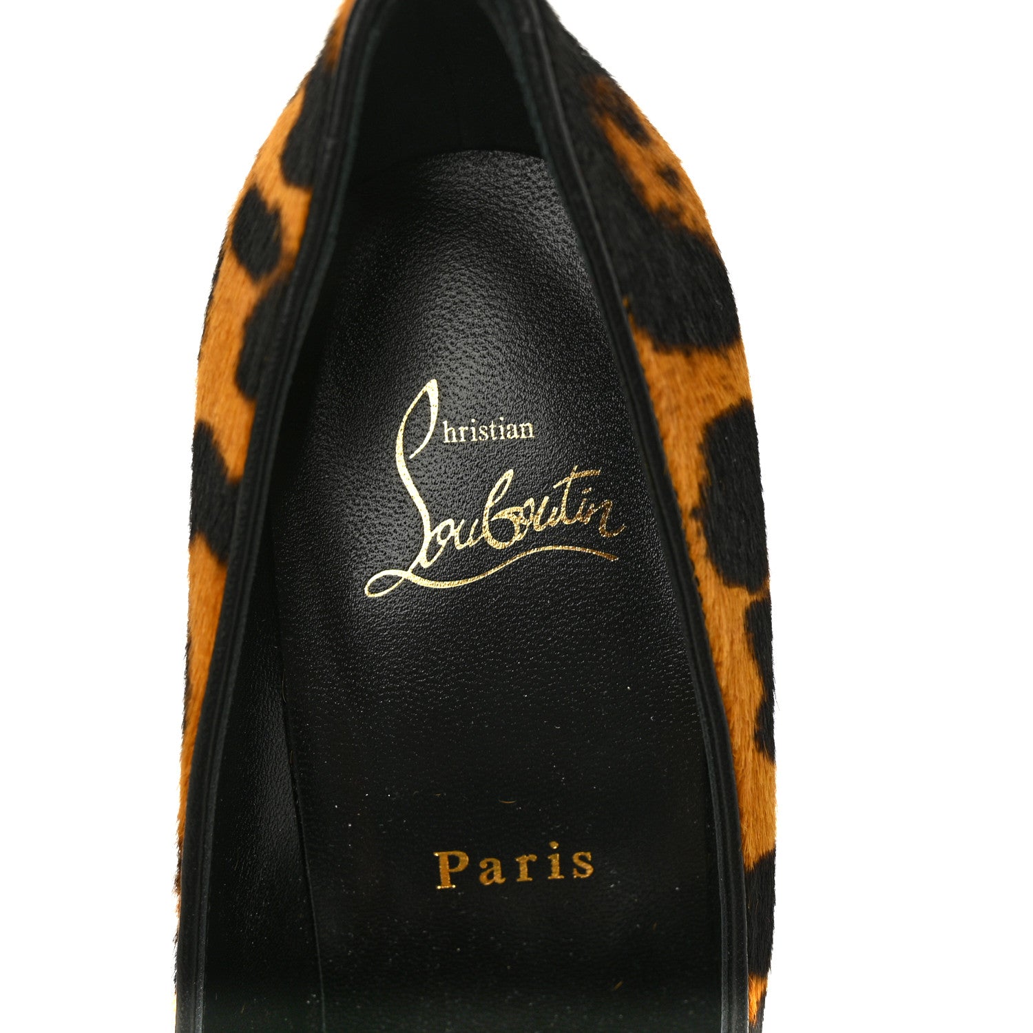 Christian Louboutin Calf Hair Leopard Kate 100 Pumps 37.5 Spicy 7 of 7