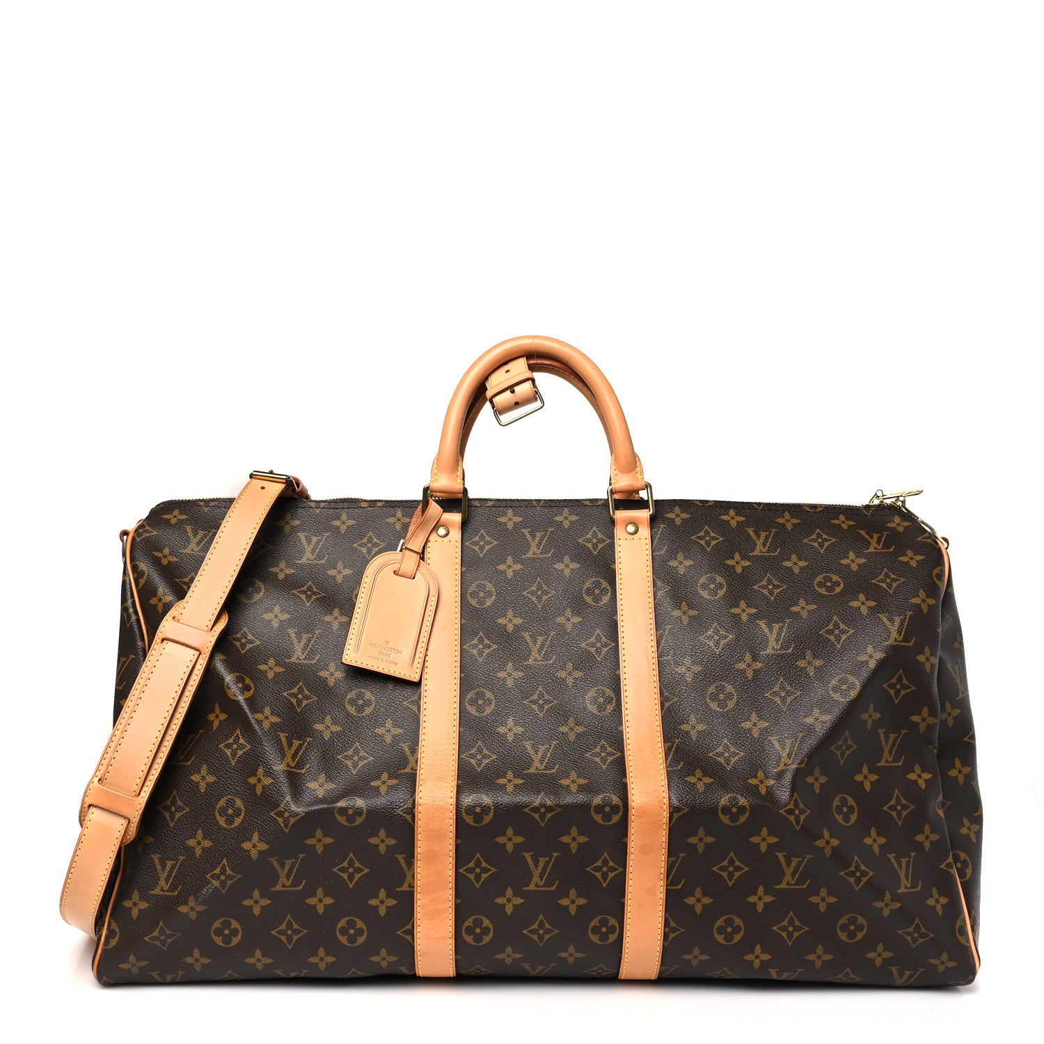 Louis Vuitton Monogram Keepall Bandouliere 55 1 of 10