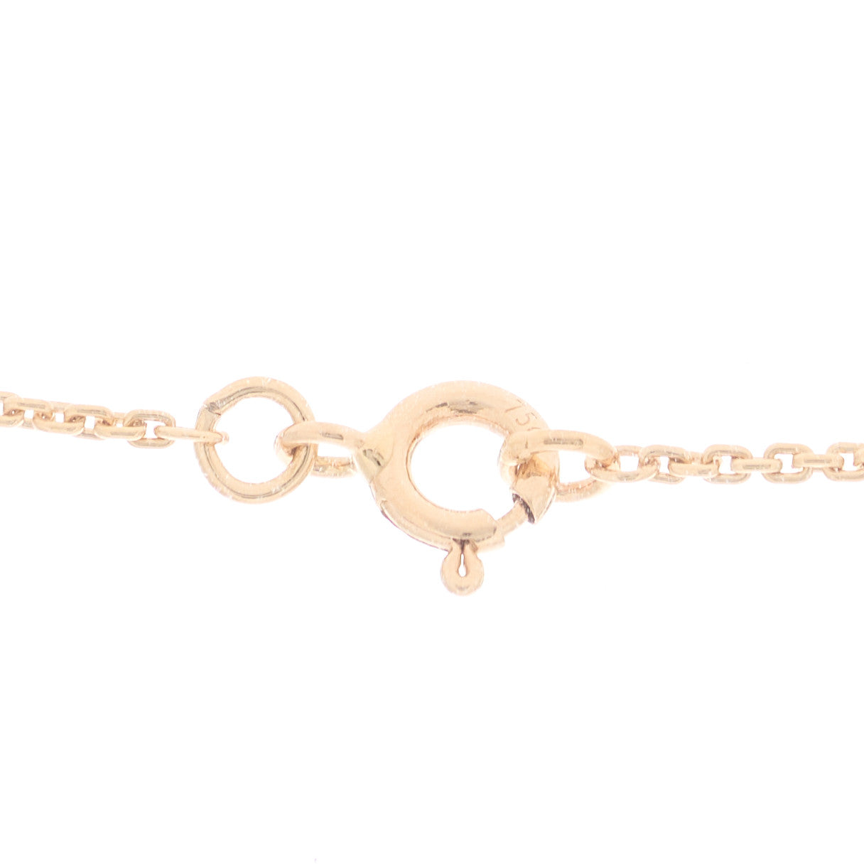 Louis Vuitton 18K Pink Gold LV Volt Upside Down Pendant Necklace 4 of 4