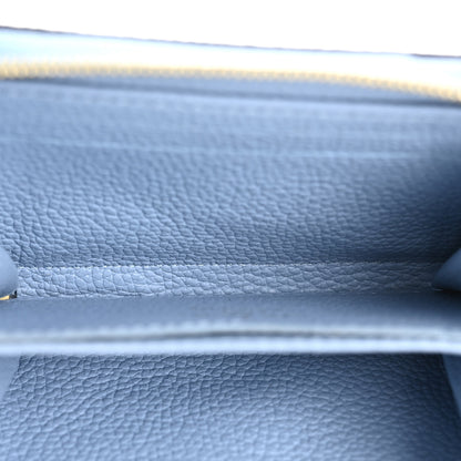 Louis Vuitton Empreinte Monogram Giant By The Pool Zippy Coin Purse Summer Blue 5 of 6