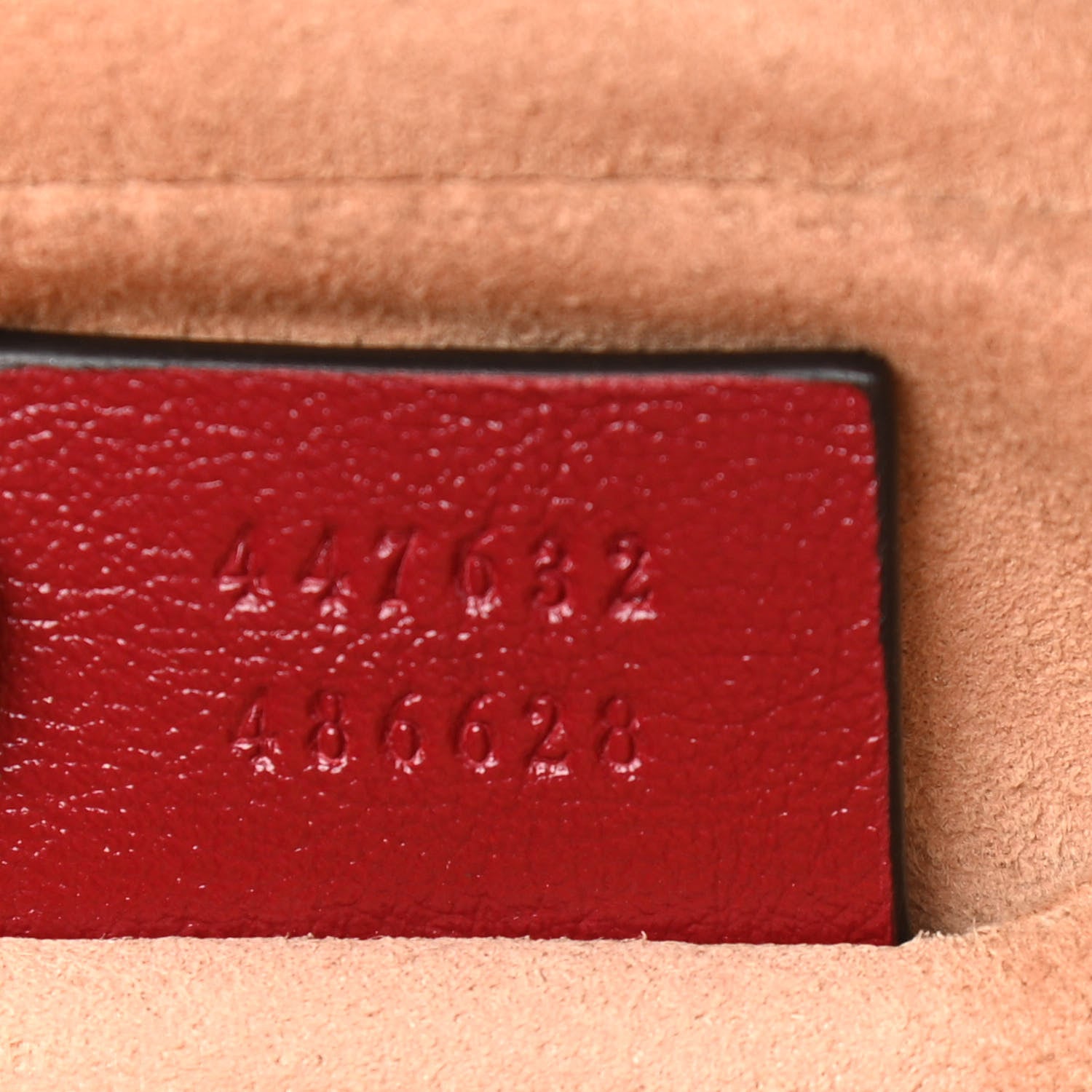 Gucci Monogram Azalea Calfskin Matelasse Diagonal Small GG Marmont Chain Shoulder Bag Beige Ebony New Cherry Red 7 of 11