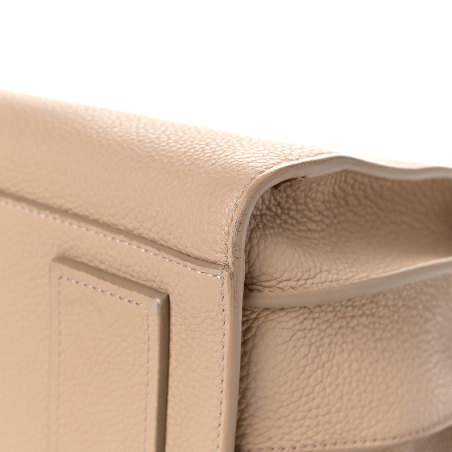 Saint Laurent Grained Calfskin Small Supple Sac De Jour Dark Beige 14 of 29