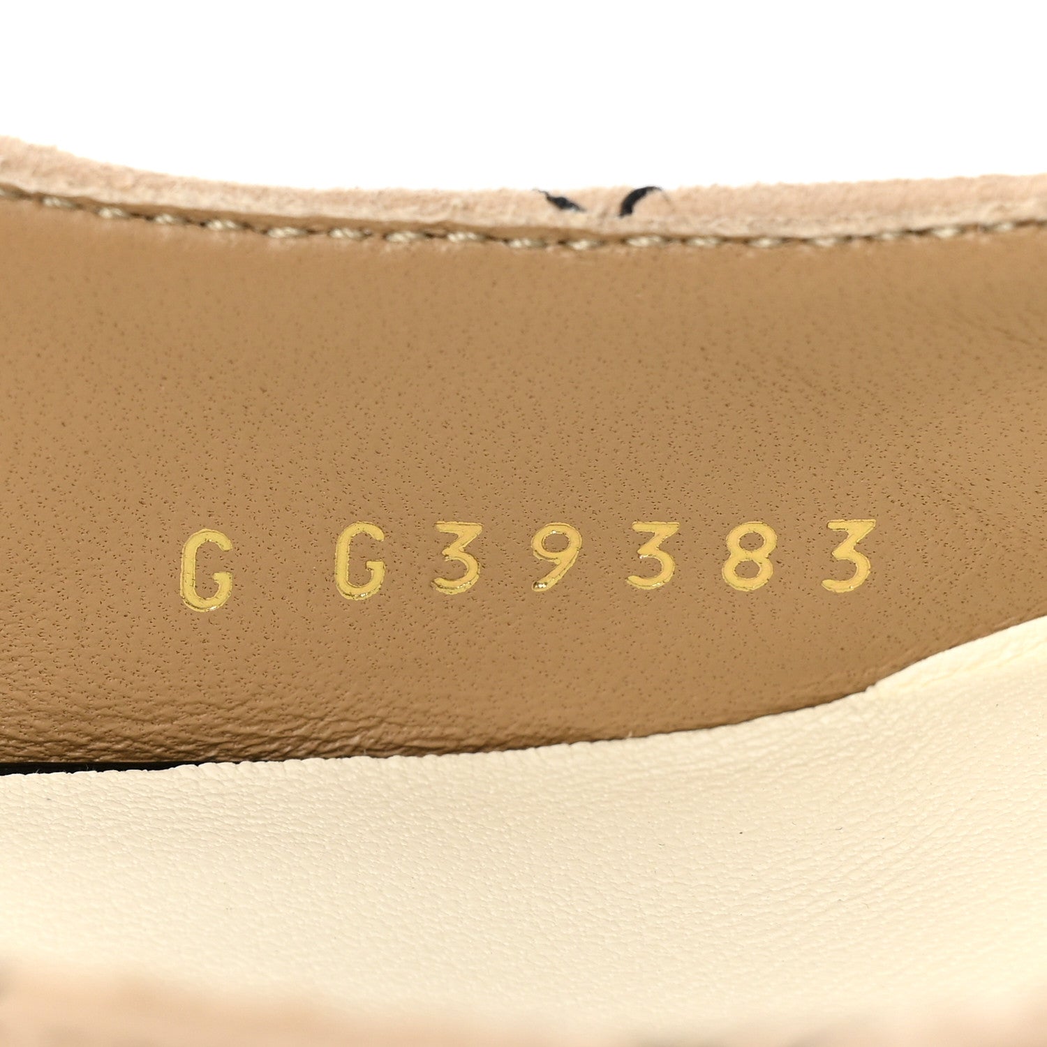 Chanel Suede Kidskin Patent Cap Toe Quilted Mary Jane Flats 36.5 Beige Black 8 of 8