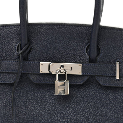 Hermes Togo Birkin 30 Bleu Nuit 8 of 13
