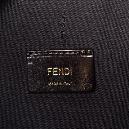Fendi Zucca Vitello Artic Small Hobo Tobacco Castagna 6 of 8