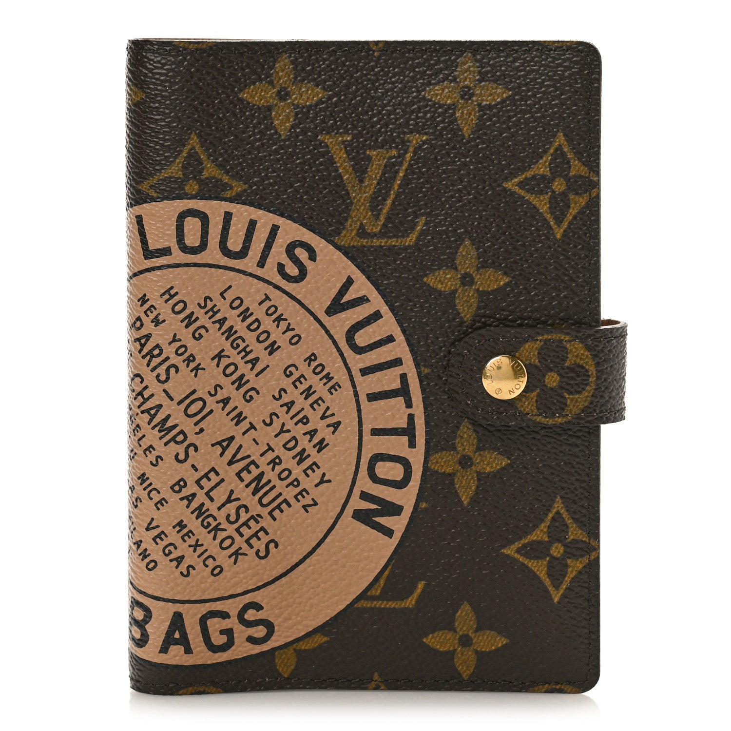 Louis Vuitton Monogram Complice Trunks and Bags Small Ring Agenda Cover Beige 1 of 10