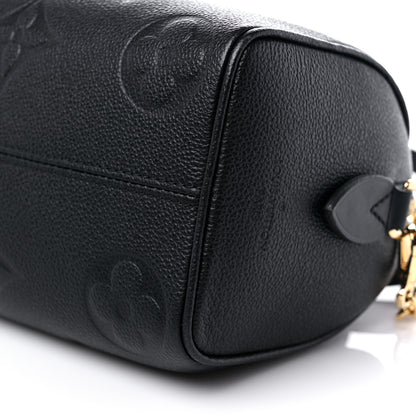 Louis Vuitton Empreinte Monogram Giant Speedy Bandouliere 20 Black 8 of 8