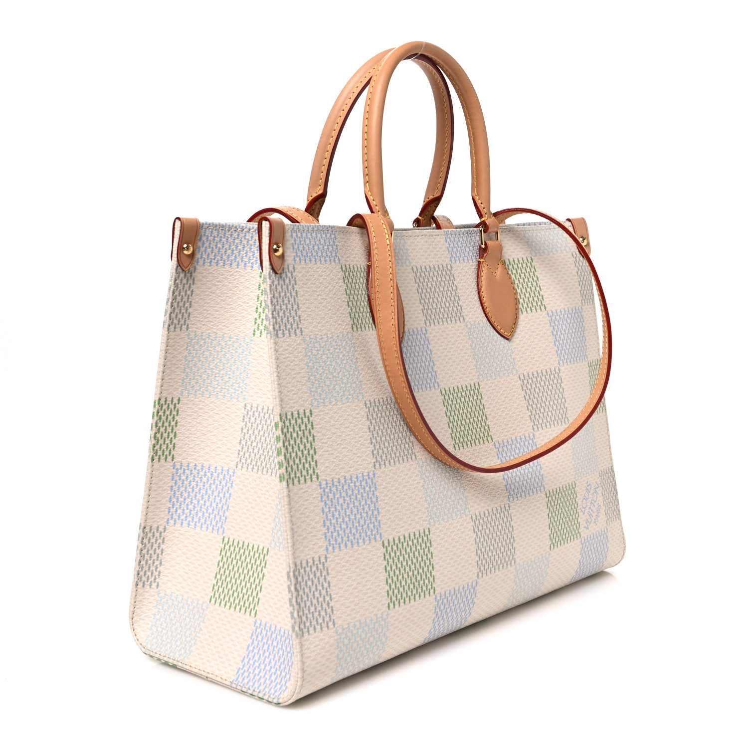 Louis Vuitton Damier Giant Onthego MM Pistachio 2 of 8