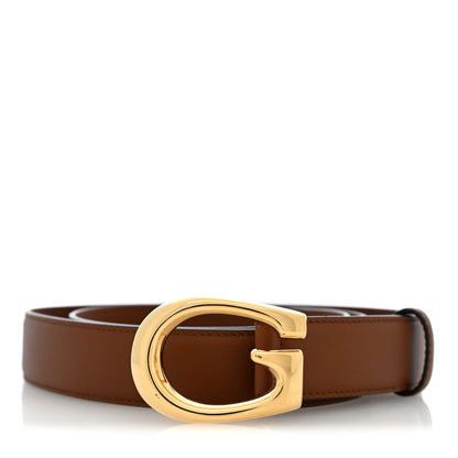 Gucci Selleria Calfskin G 30mm Belt 100 40 Cuir 1 of 4