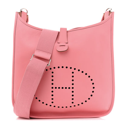 Hermes Epsom Evelyne III GM Rose Confetti 1 of 12
