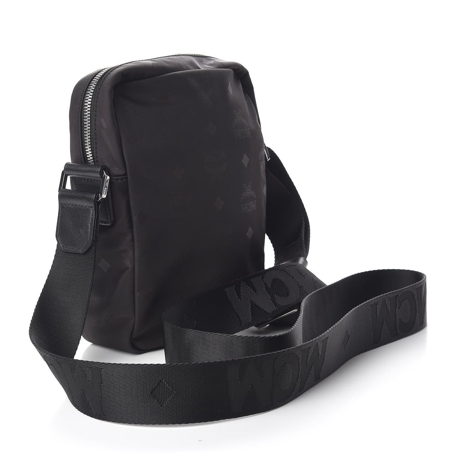 Nylon Monogram Dieter Crossbody Black