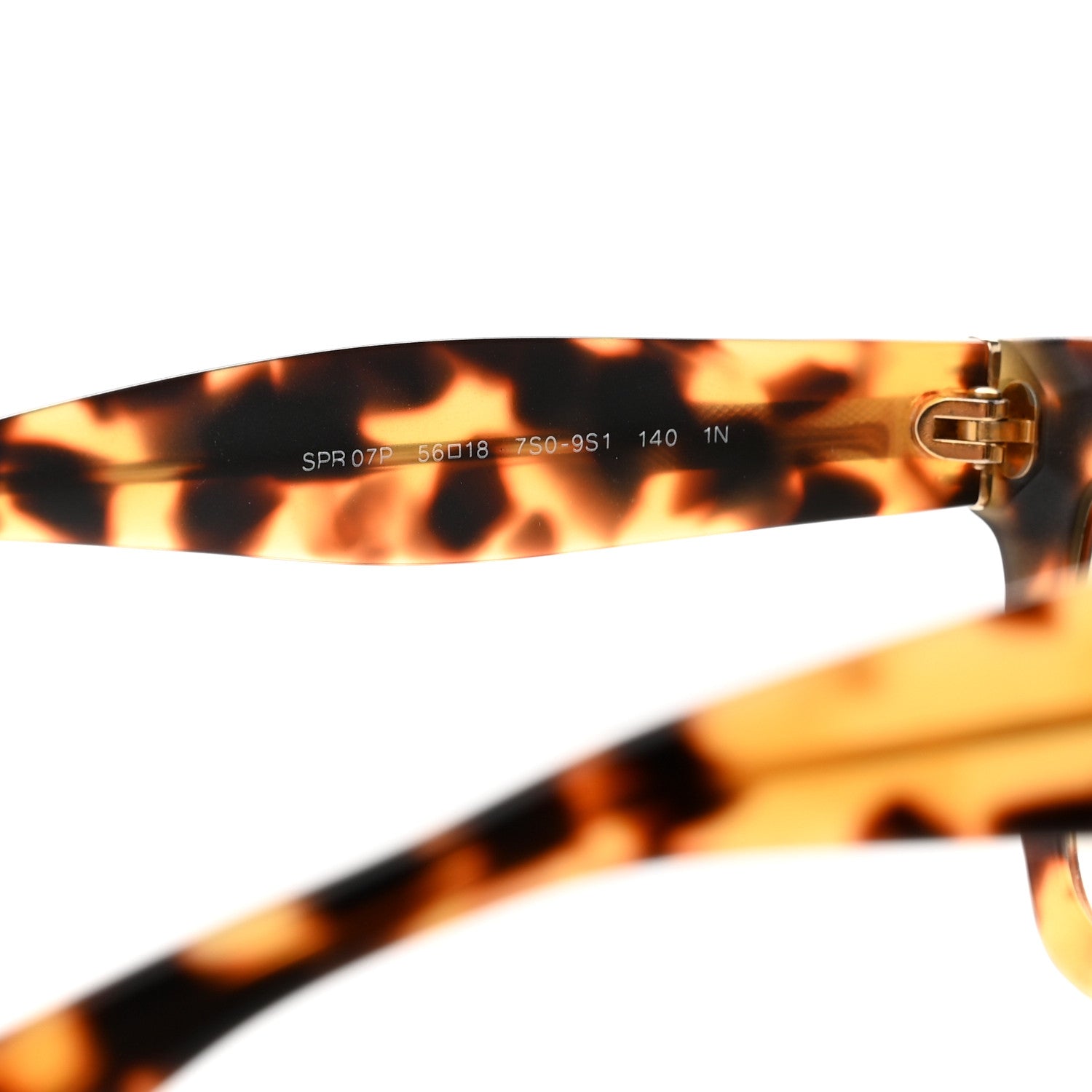 Prada Square Sunglasses SPR 07P Tortoise 5 of 8