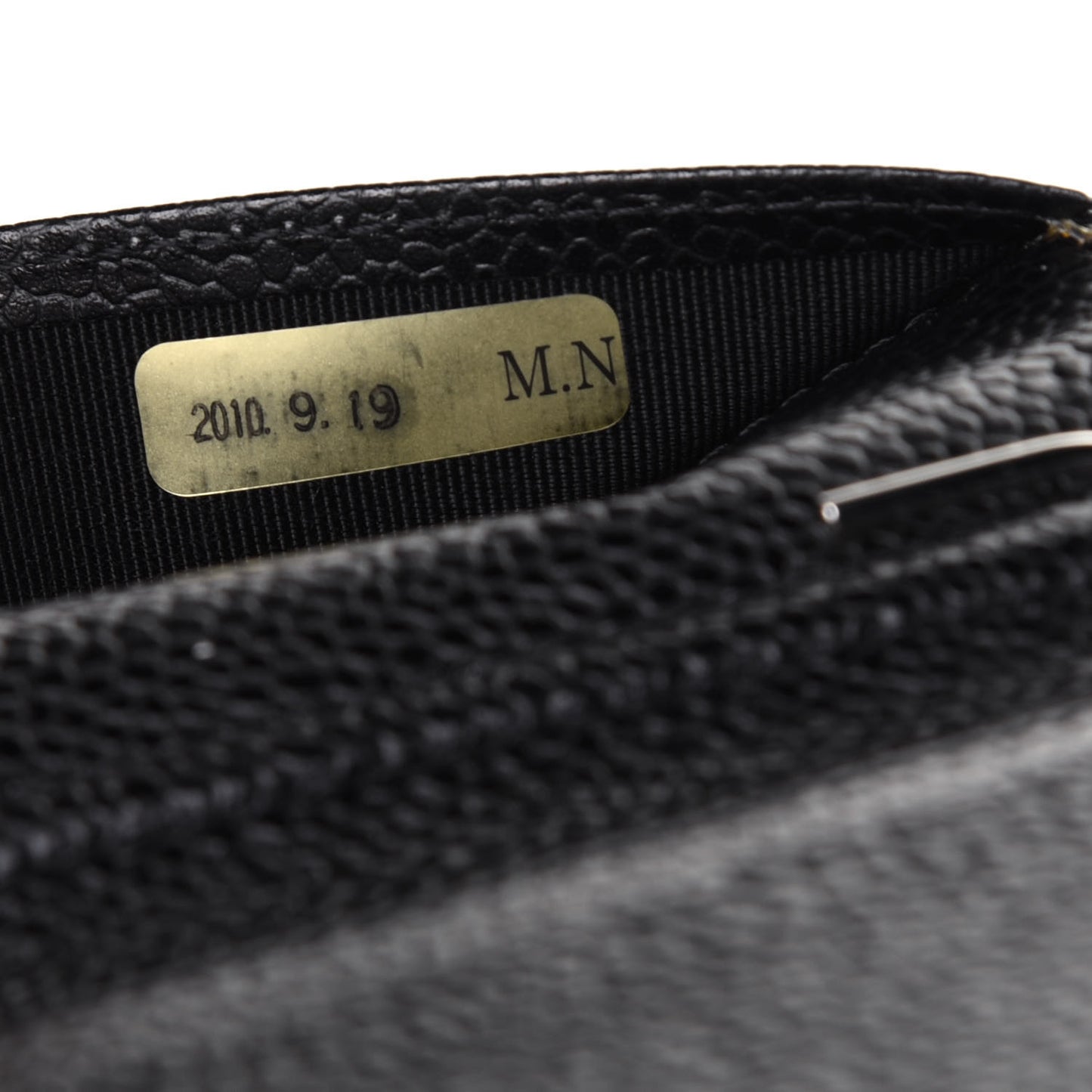 Caviar Quilted Agenda Cover Black