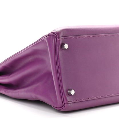 Hermes Swift Kelly Retourne 35 Cyclamen 8 of 17