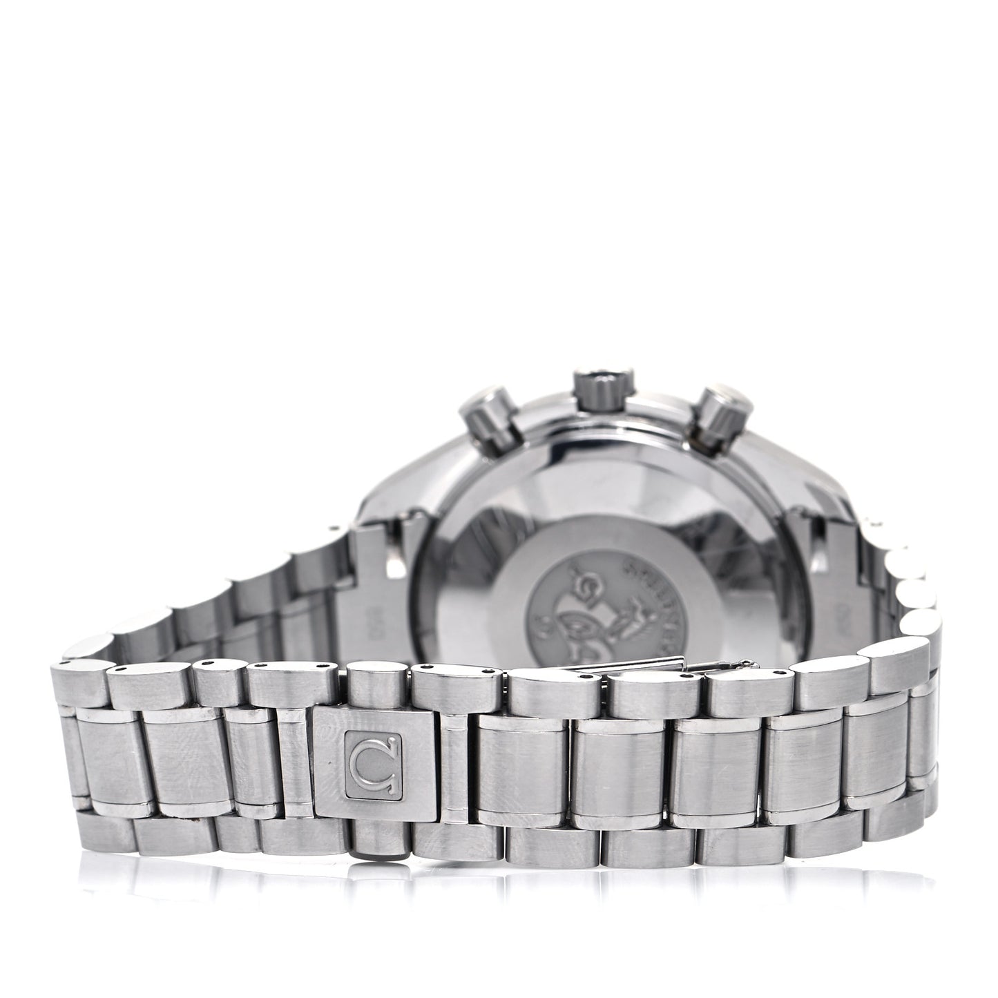 Stainless Steel 39mm Speedmaster Date Olympic Series Automatic Watch White 3513.20.00