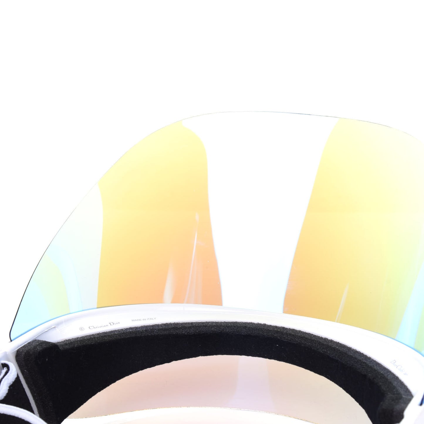 Mirrored DiorClub1 Sun Visor Blue