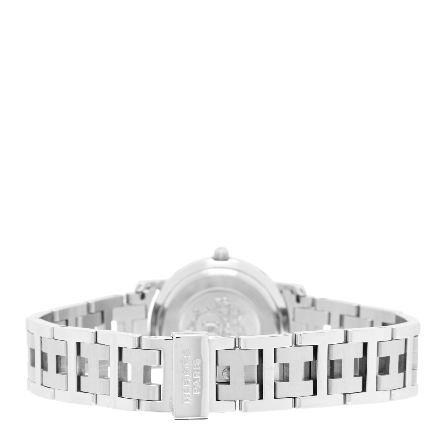 Stainless Steel 24mm Clipper Quartz Watch White