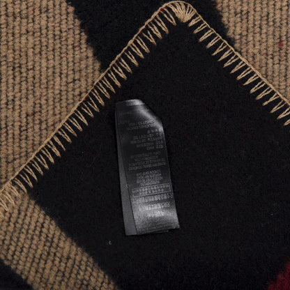 Burberry Cashmere Wool Mega Check Cape Scarf Scarf 3 of 5