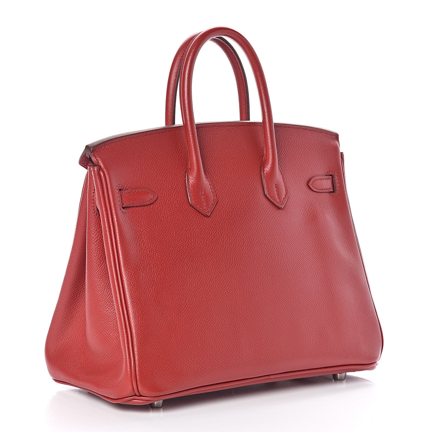 Hermes Epsom Birkin 25 Rouge Garance 3 of 10
