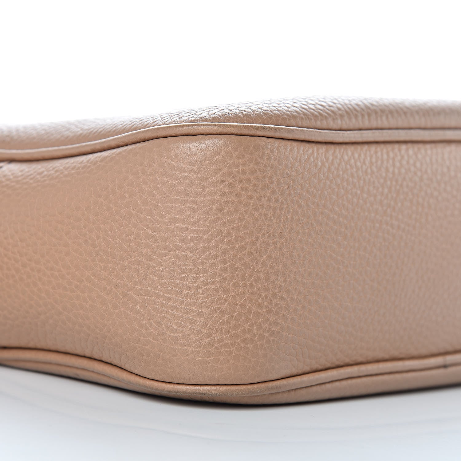 Gucci Pebbled Calfskin Small Soho Disco Bag Rose Beige 9 of 14