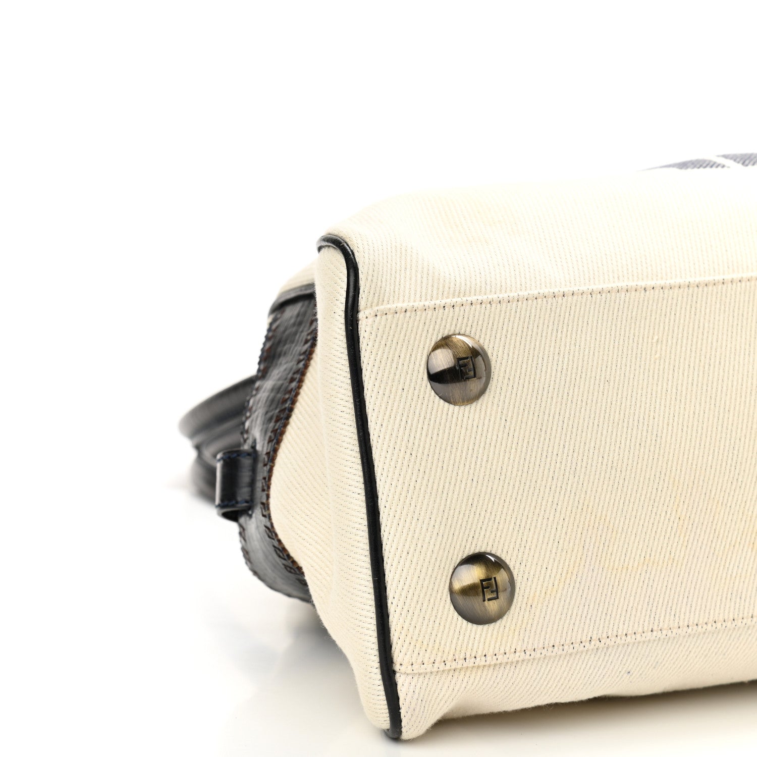 Fendi Canvas Bag De Jour Tote Natural 8 of 12