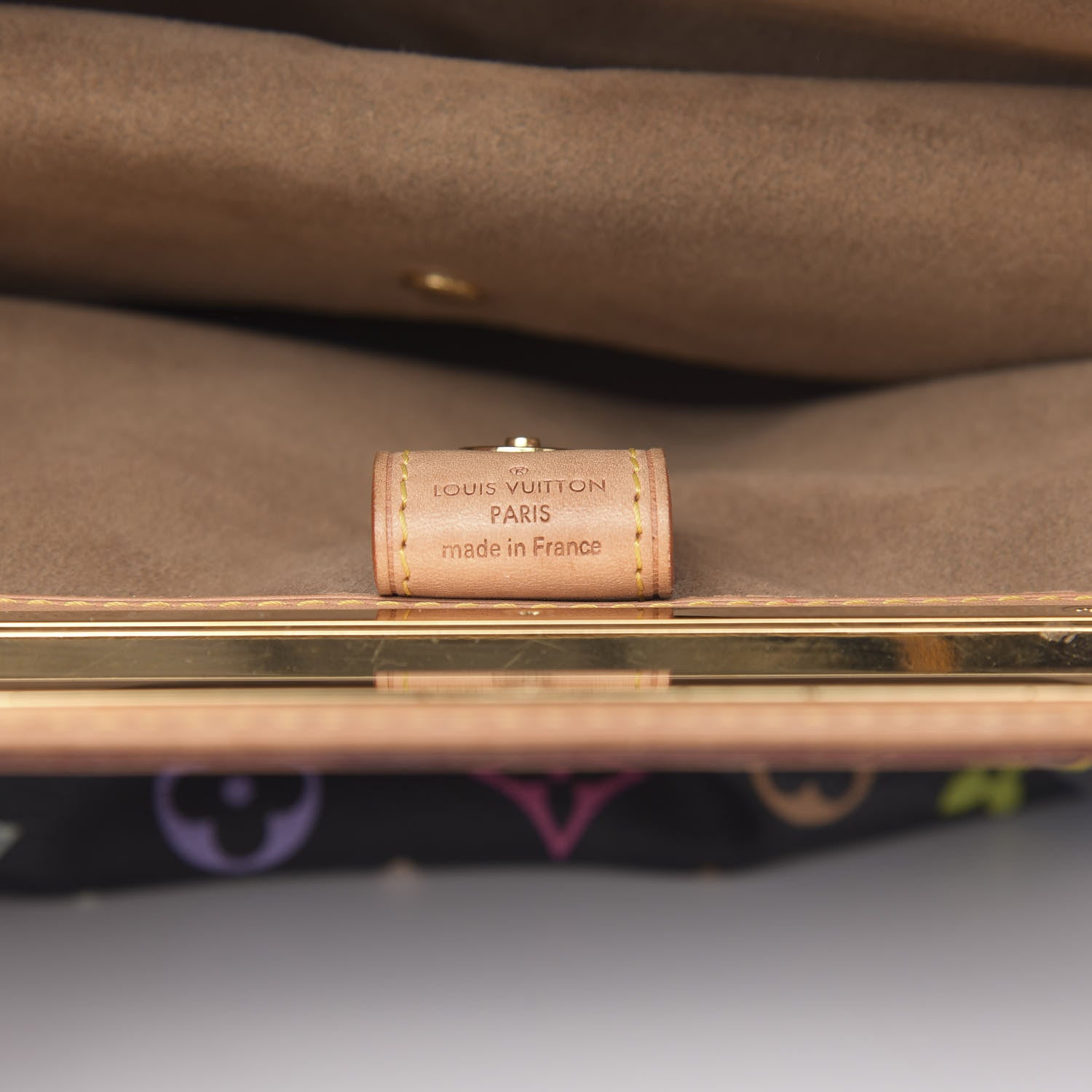 Louis Vuitton Monogram Multicolor Judy MM Black 6 of 12
