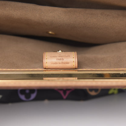 Louis Vuitton Monogram Multicolor Judy MM Black 6 of 12