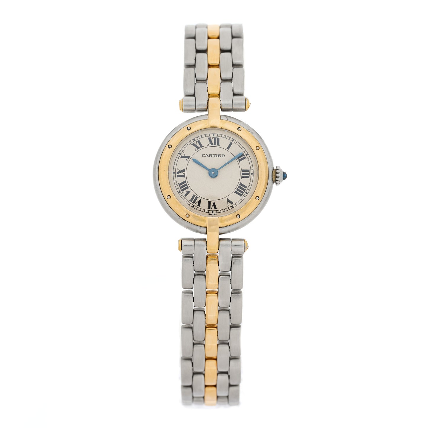 Stainless Steel 18K Yellow Gold 24mm Panthere Vendome Quartz Watch