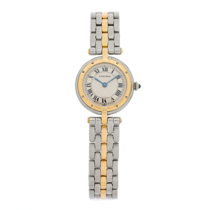 Cartier Stainless Steel 18K Yellow Gold 24mm Panthere Vendome Quartz Watch 1 of 3