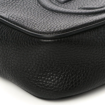 Gucci Pebbled Calfskin Mini Soho Disco Bag Black 8 of 9