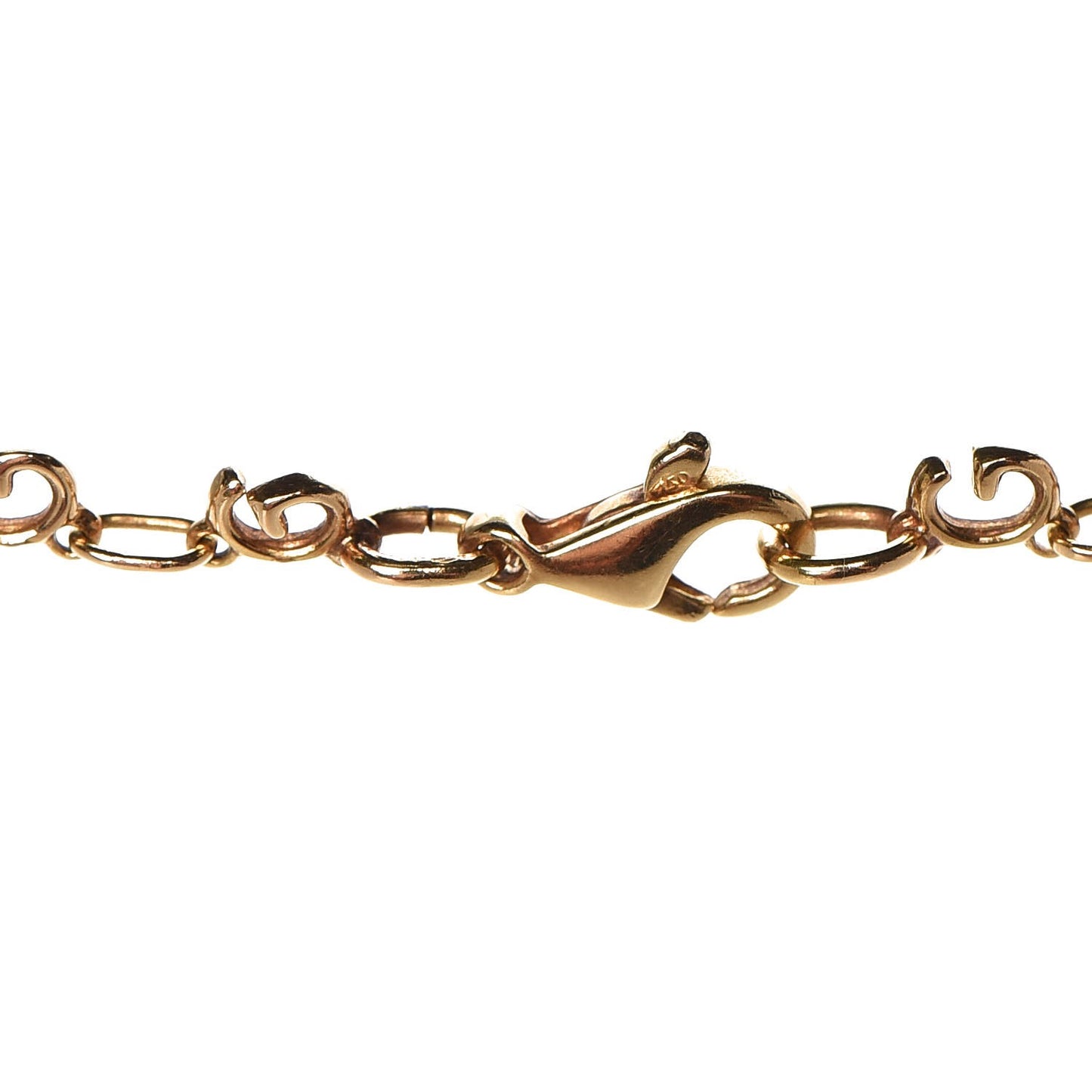 18K Yellow Gold GG Signature Statement Necklace
