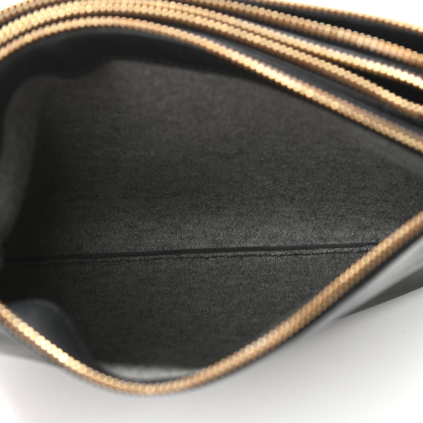 Lambskin Large Trio Crossbody Bag Black