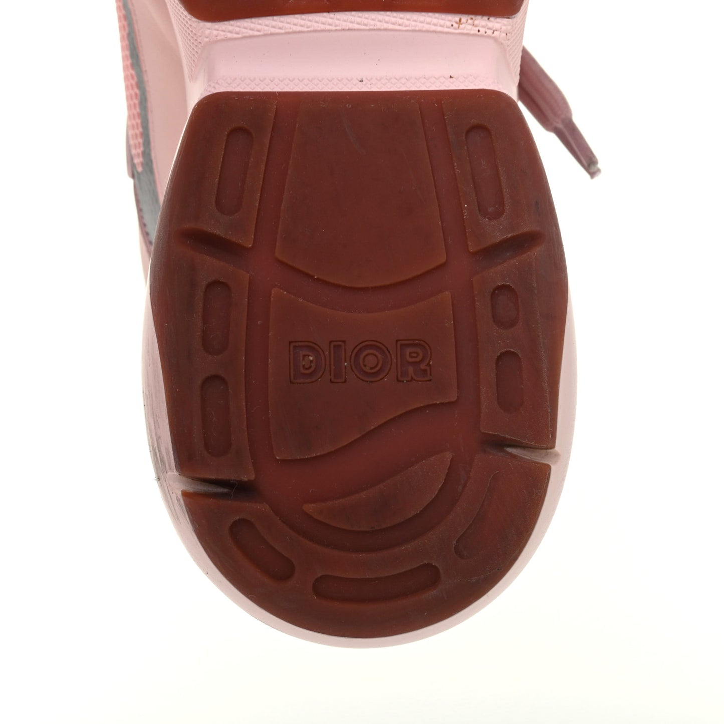 Calfskin Mesh Cannage B24 Low Top Sneakers 38 Pink