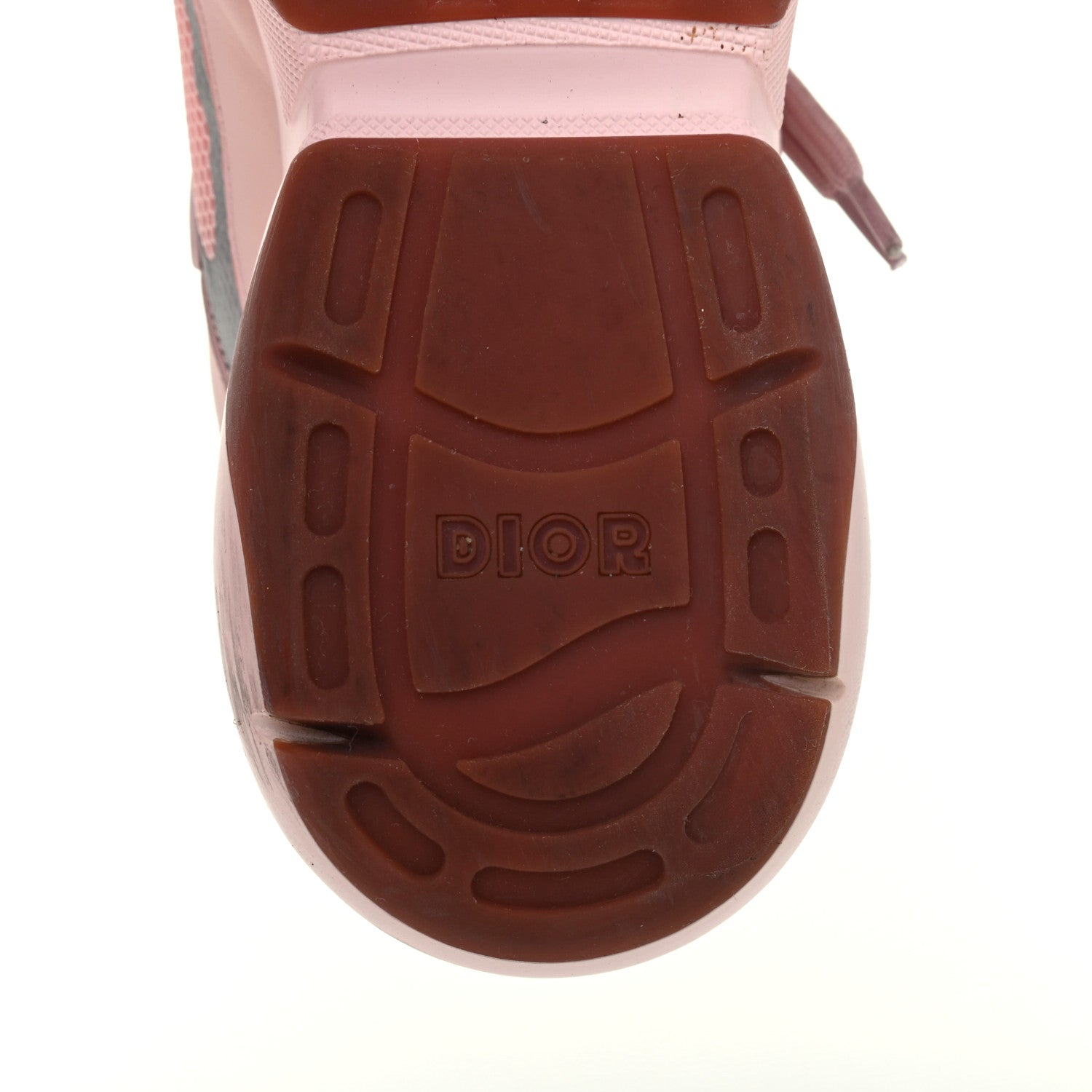 Christian Dior Calfskin Mesh Cannage B24 Low Top Sneakers 38 Pink 12 of 21