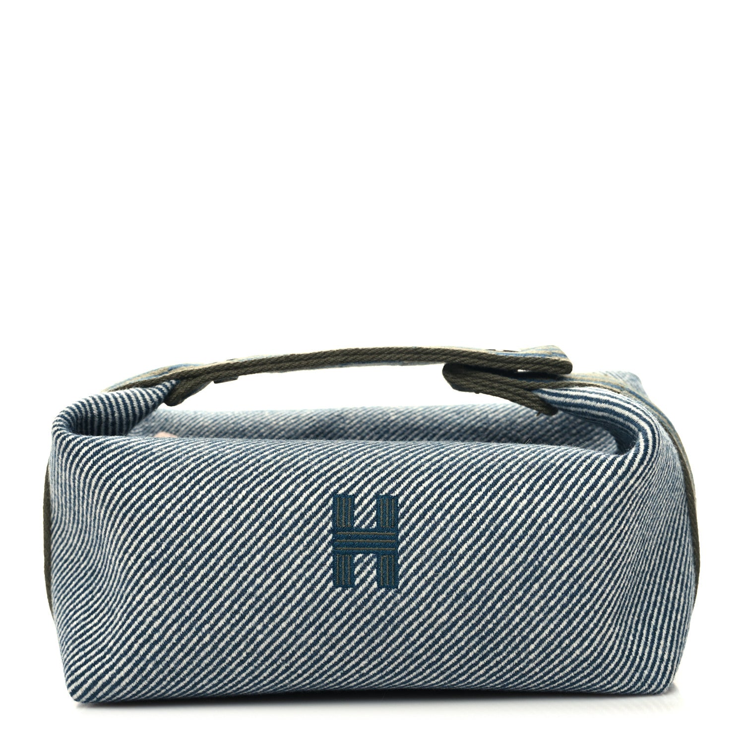 Hermes Canvas Small Bride-A-Brac H Natte Pouch Bleu Abysse 1 of 10