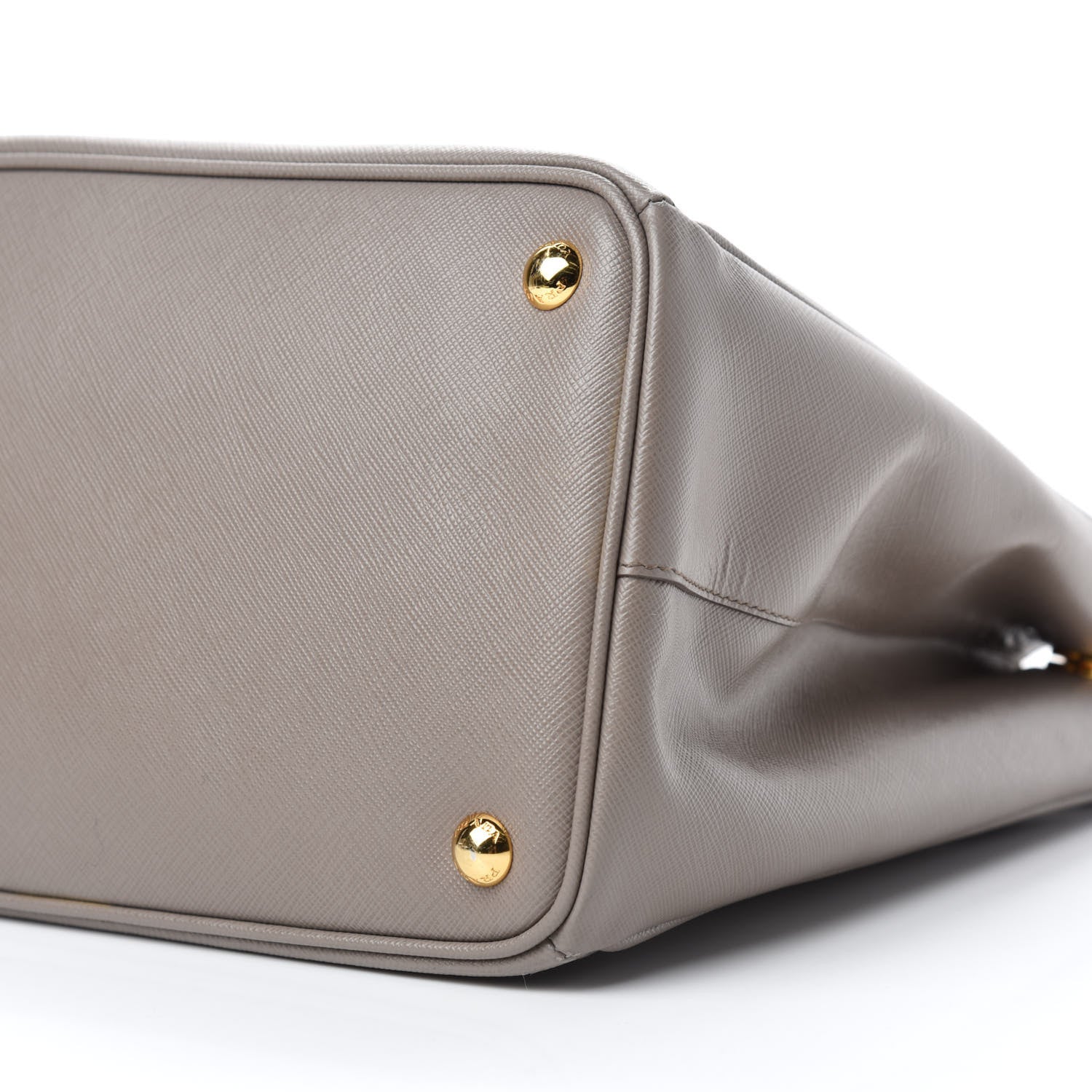 Prada Saffiano Lux Large Double Zip Tote Argilla 7 of 12