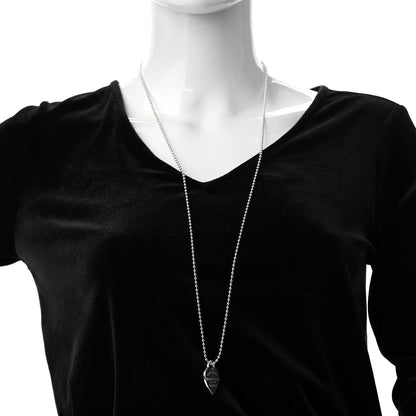 Tiffany Sterling Silver Long Return to Tiffany Heart Pendant Necklace 2 of 6