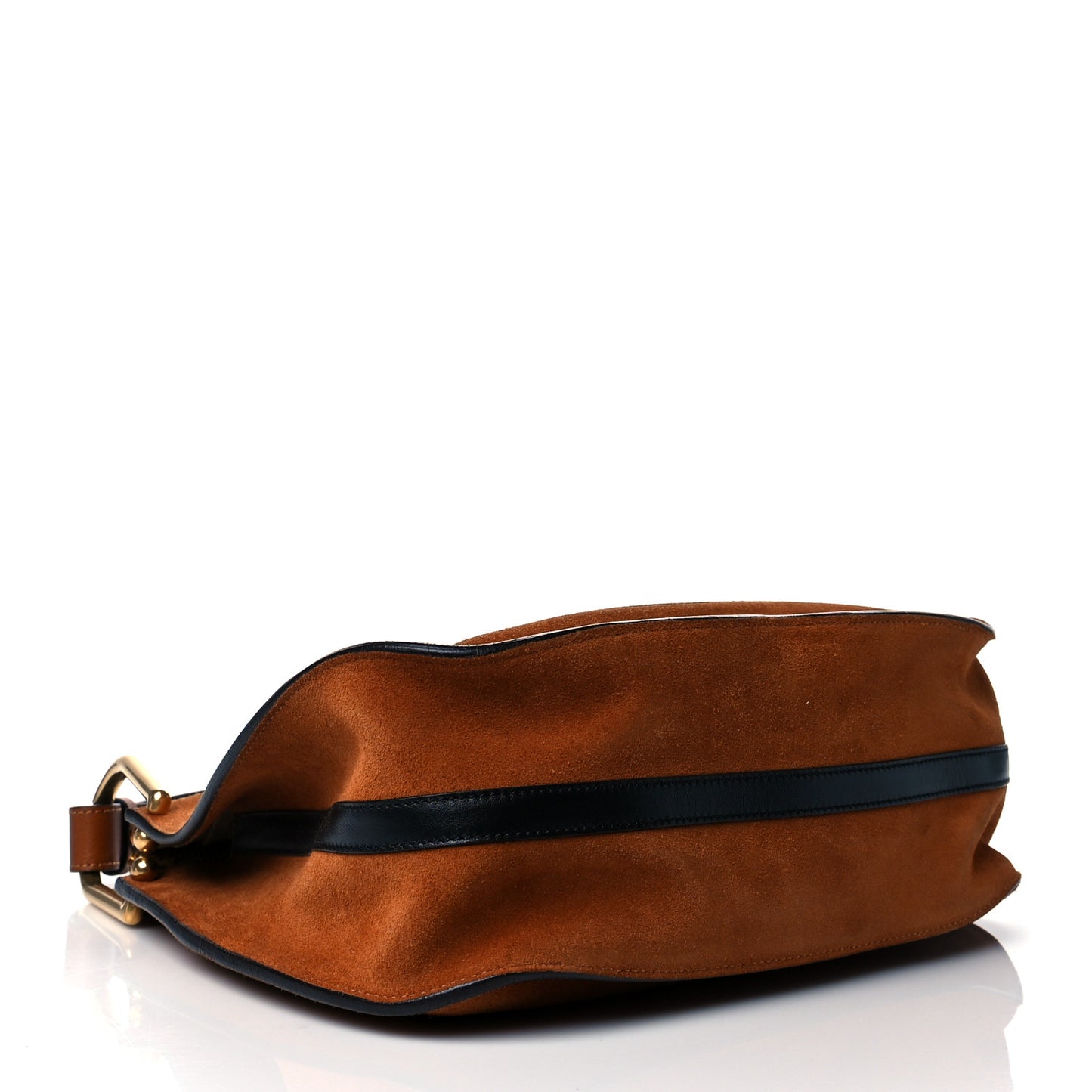 Suede Small Hayley Hobo Caramel