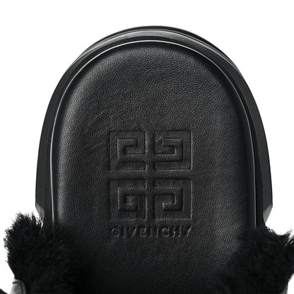 Givenchy Suede Studded Elegant Marshmallow Loafers 41 Black 7 of 8