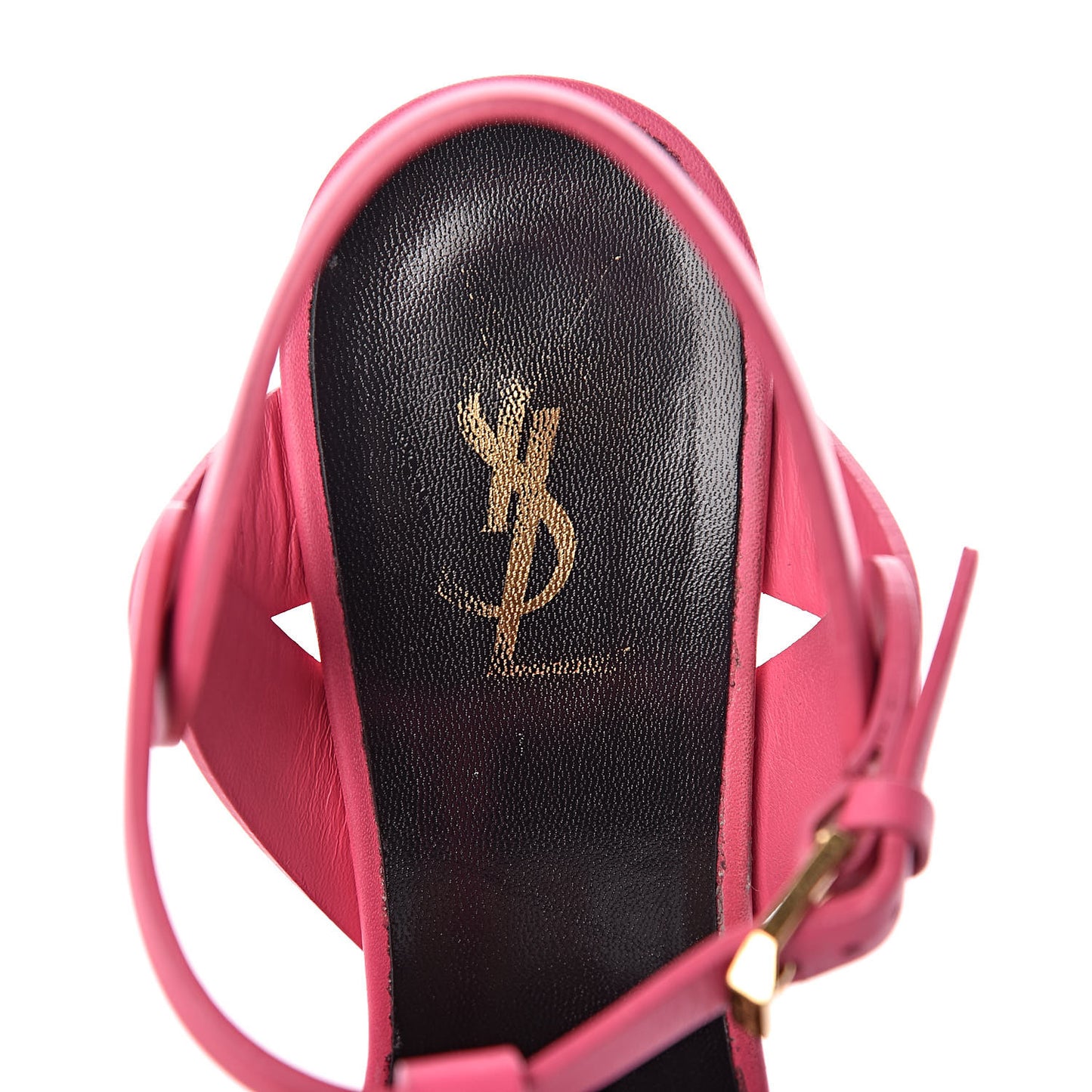 Calfskin Tribute 105 Platform Sandals 37.5 Rose Clair