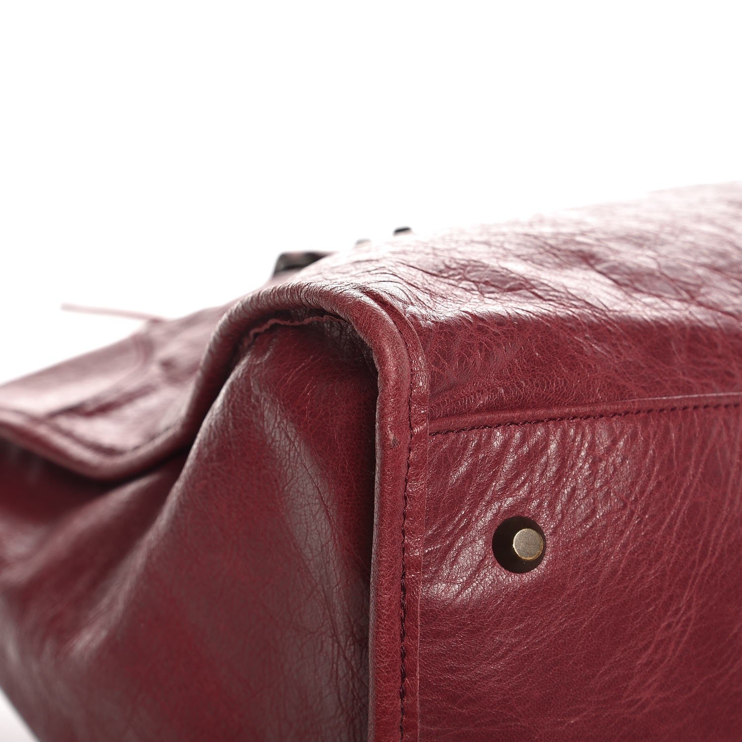 Balenciaga Agneau Classic Hardware Work Cassis 10 of 11