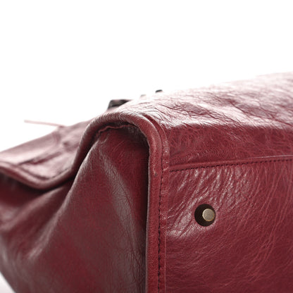 Balenciaga Agneau Classic Hardware Work Cassis 10 of 11
