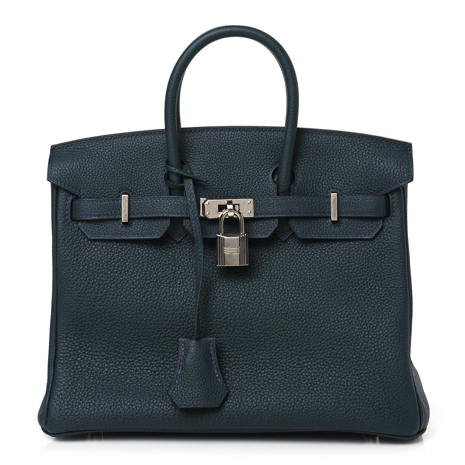 Hermes Togo Birkin 25 Bleu de Prusse 1 of 9
