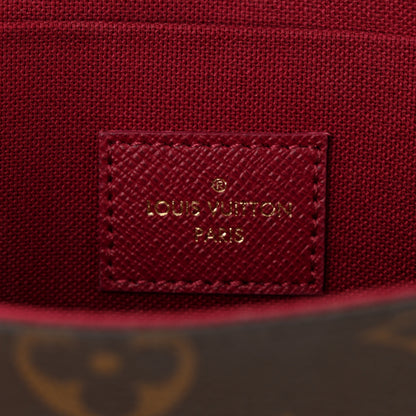 Louis Vuitton Monogram Pochette Felicie Chain Wallet Fuchsia 7 of 15