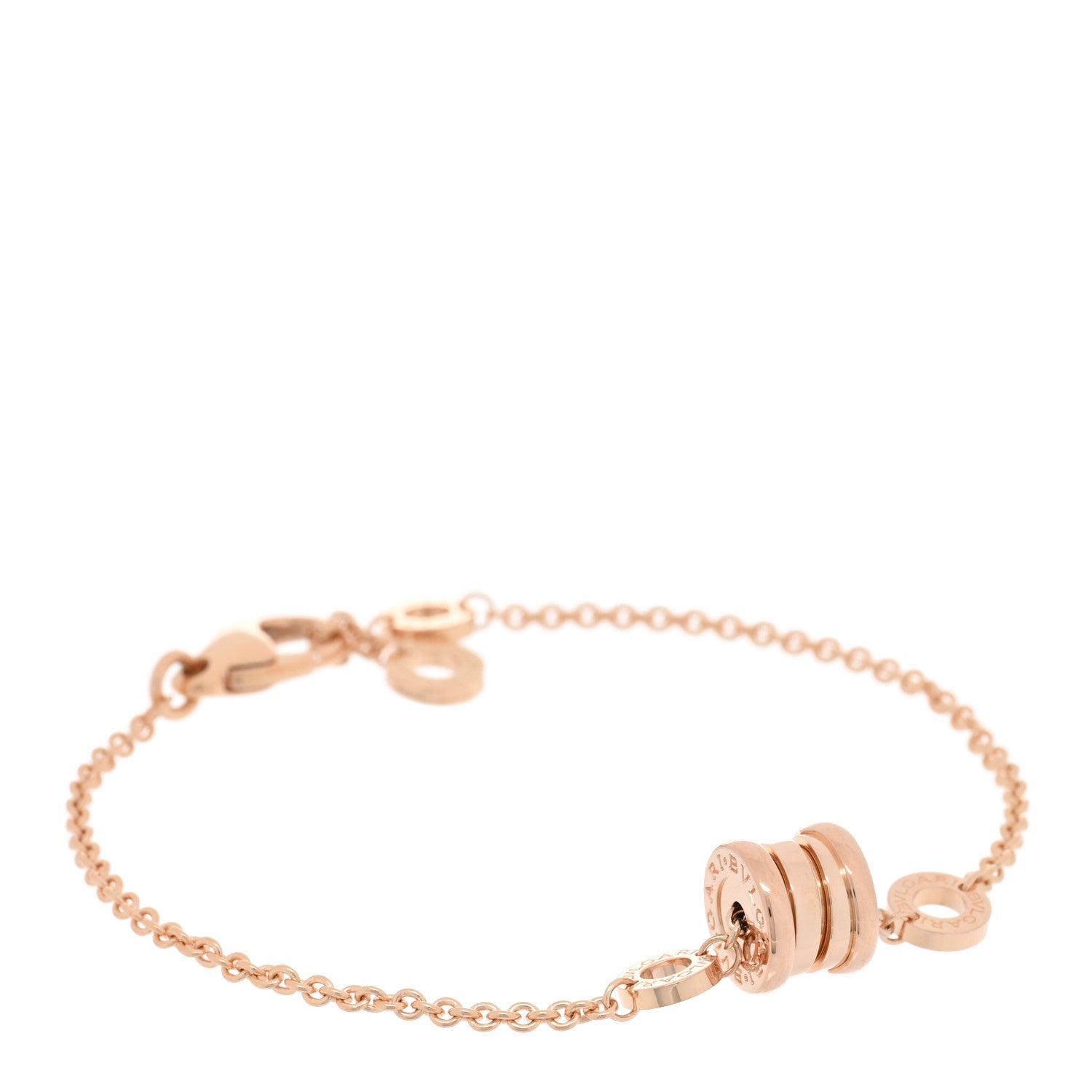 Bulgari 18K Rose Gold B.Zero1 Bracelet 1 of 3