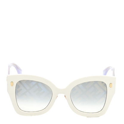 Fendi Acetate FF Sunglasses FF 0434/G/S White Gold 2 of 7