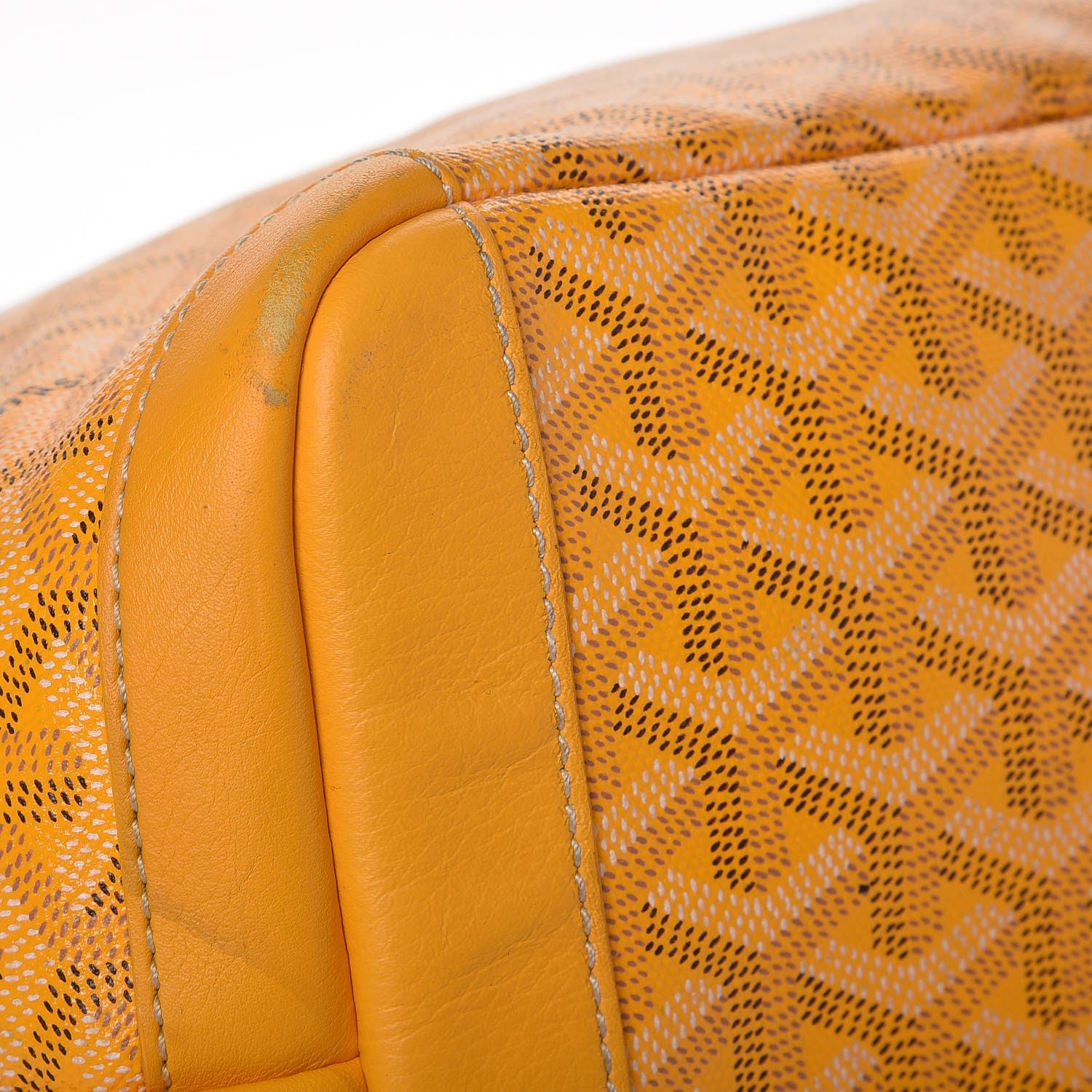 Goyard Goyardine Artois MM Yellow 11 of 14