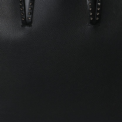 Christian Louboutin Calfskin Spikes East West Cabata Tote Black 8 of 10
