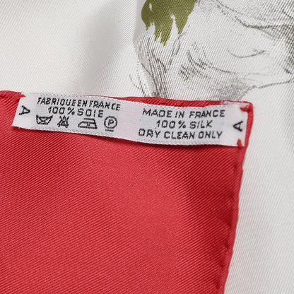 Hermes Silk Les Haras Nationaux Scarf 90 4 of 4